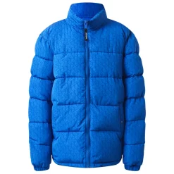 Doudoune Monogramme Matelassee Bleu