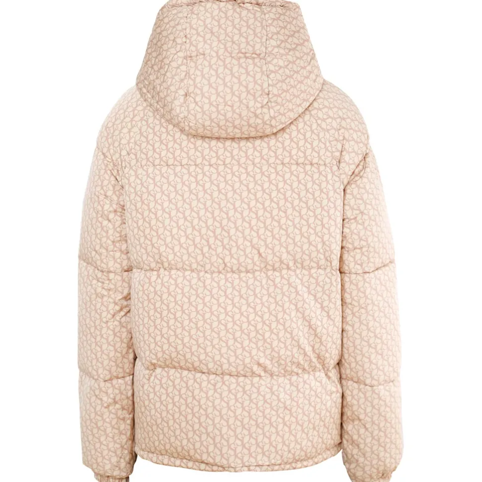 Doudoune Monogramme Matelassee Beige