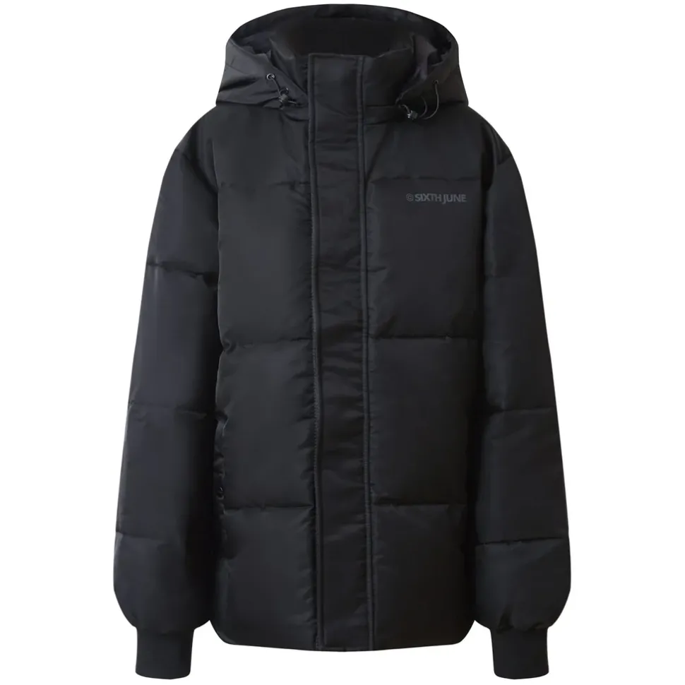 Doudoune Nylon Epais Noir