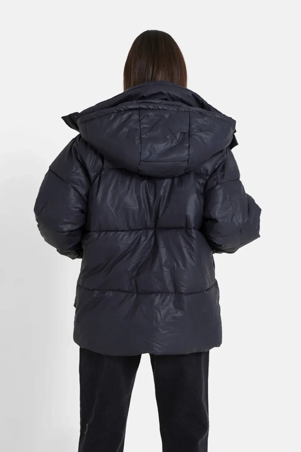 Doudoune Oversize Matte Noire