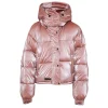 Doudoune Oversize Nacre Rose