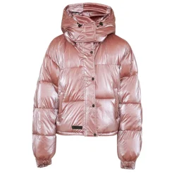 Doudoune Oversize Nacre Rose