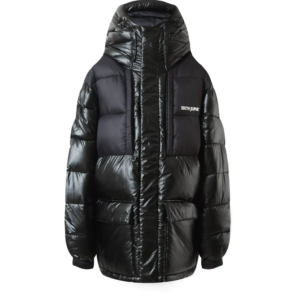 Doudoune Oversize Technique Noir