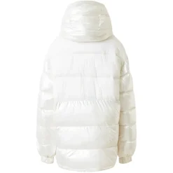 Doudoune Oversize Technique Blanc