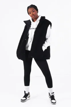 Doudoune Reversible Sans Manches Noir