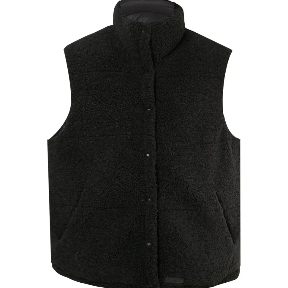 Doudoune Reversible Sans Manches Noir