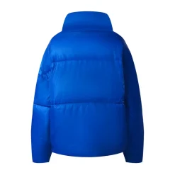Doudoune Vinyle Bleu