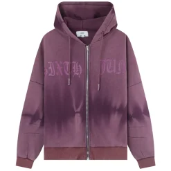 Gilet Delave Capuche Violet Fonce