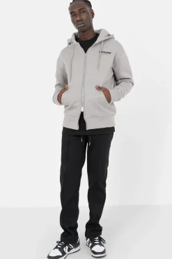 Gilet Zippe Love Matters Gris
