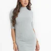 Helena Bu | Robe Duveteuse Vert Clair