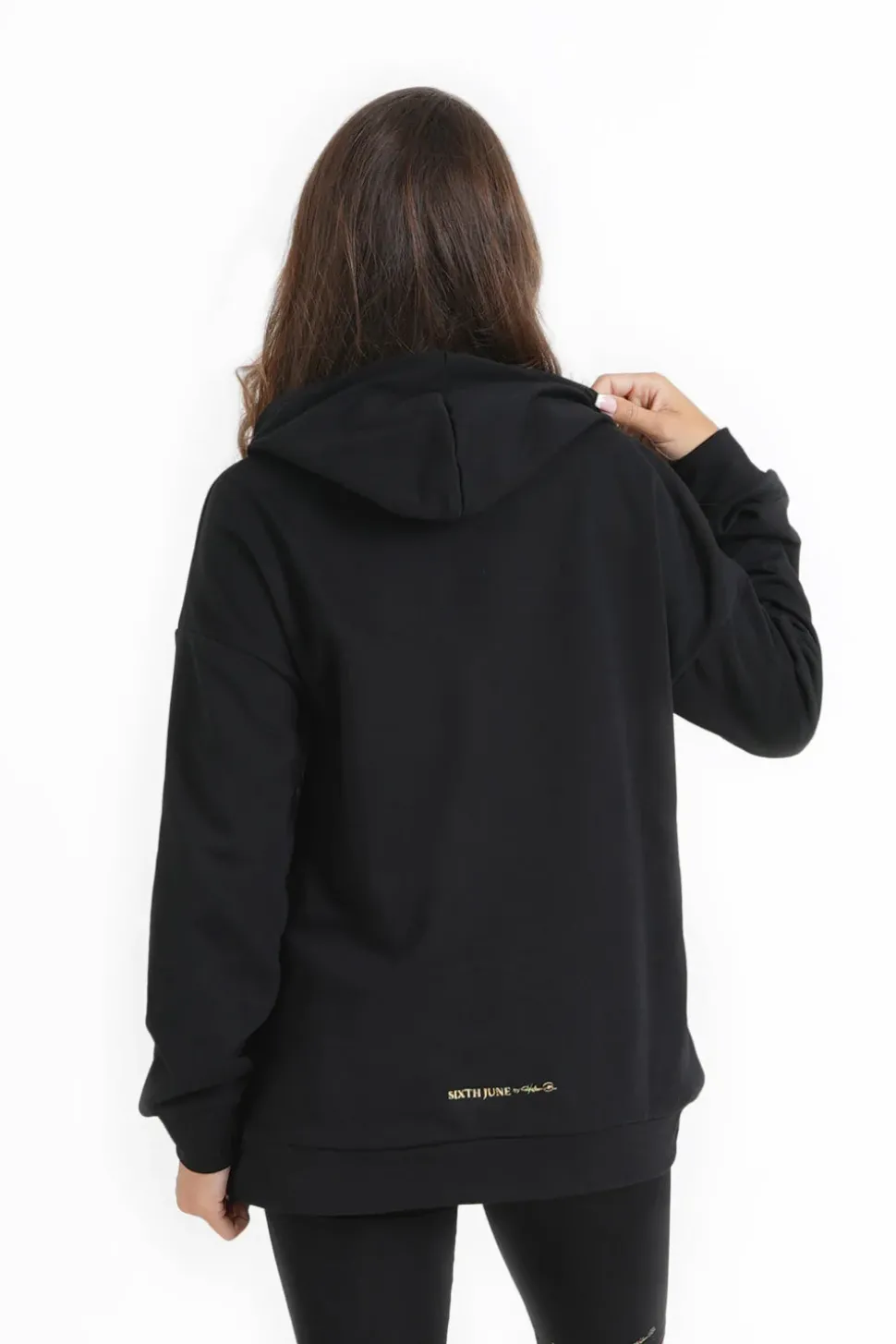 Helena Bu | Sweatshirt Capuche Noir