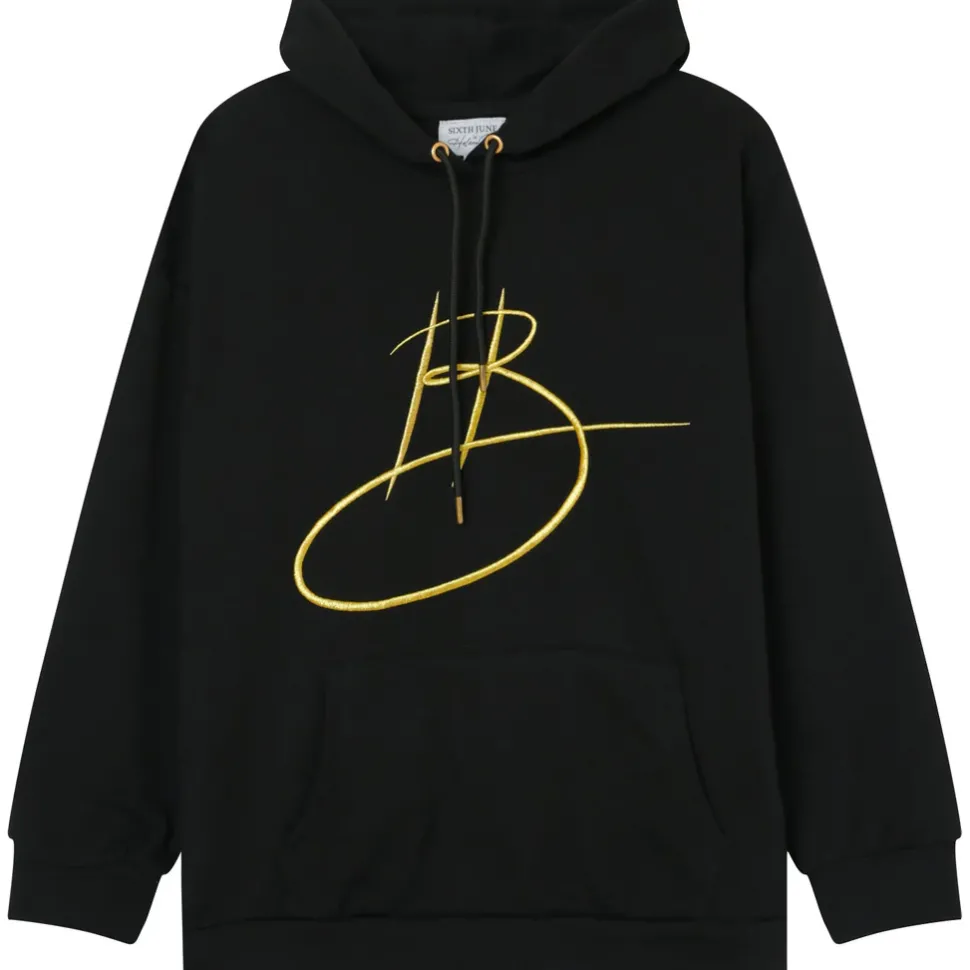 Helena Bu | Sweatshirt Capuche Noir