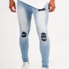 Jean Dechire Bandana Bleu