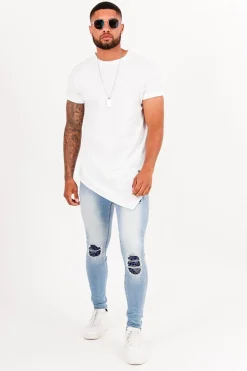 Jean Dechire Bandana Bleu