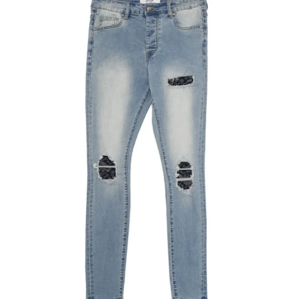 Jean Dechire Bandana Bleu