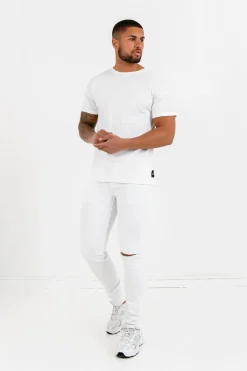 Jean Dechirure Blanc