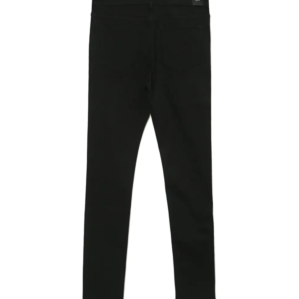 Jean Empiecements Tie Dye Noir