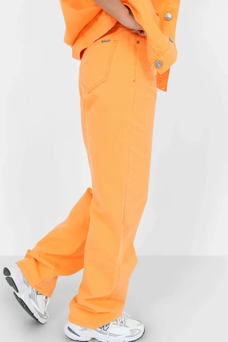 Jean Large Brode Orange