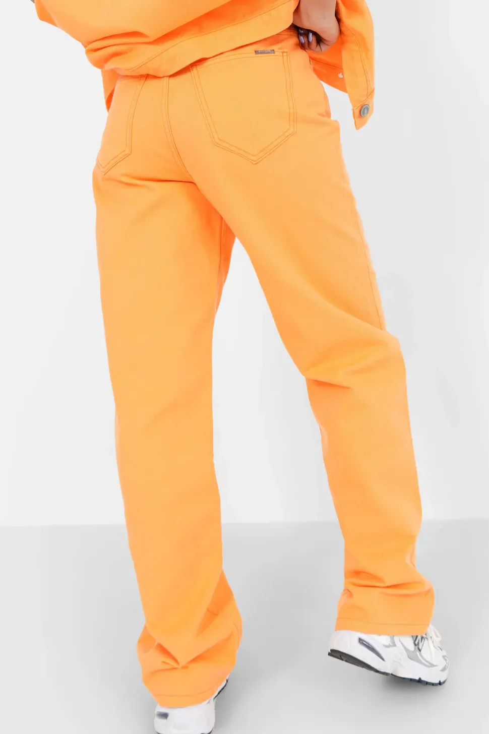 Jean Large Brode Orange