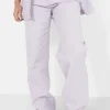Jean Large Brode Violet Clair