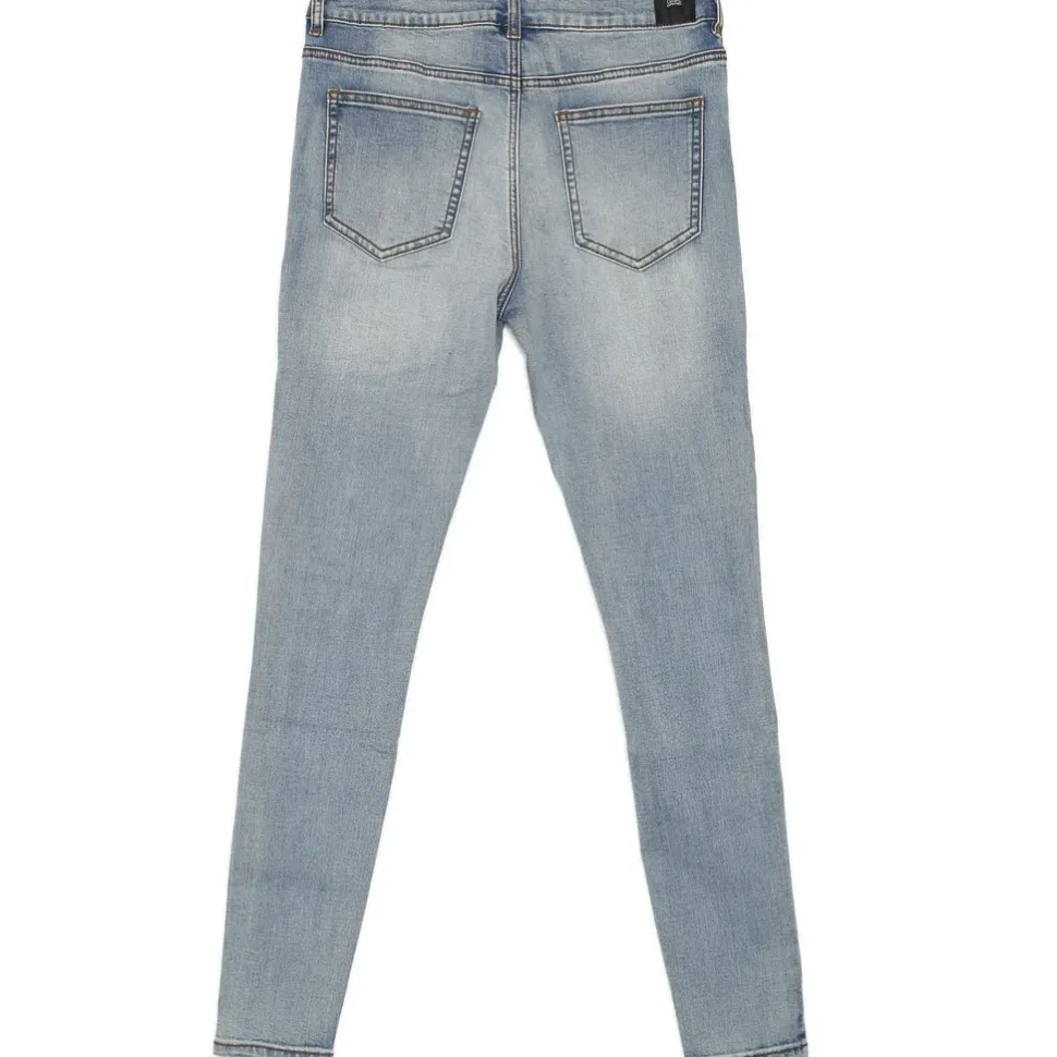 Jean Poches Tactique Zip Bleu