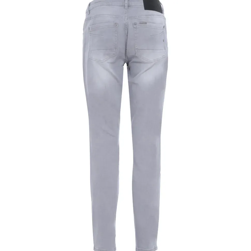 Jean Regular Destroy Gris Clair