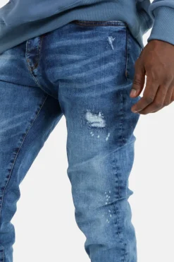 Jean Slim Delave Griffe Bleu