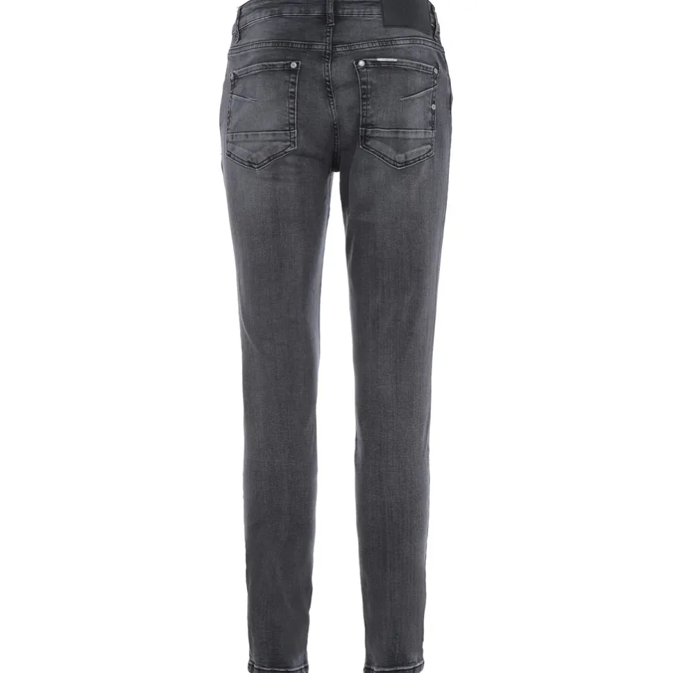 Jean Slim Delave Gris Fonce