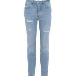 Jean Slim Destroy Bleu Clair