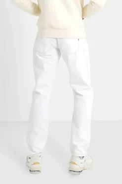 Jean Surpiqures Droit Blanc