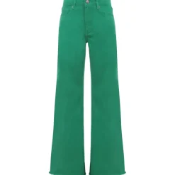 Jean Uni Large Vert Fonce