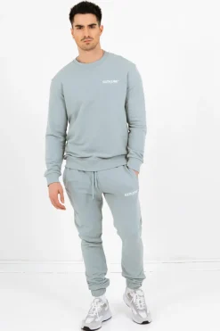 Jogging + Sweat Logo Brode Blue