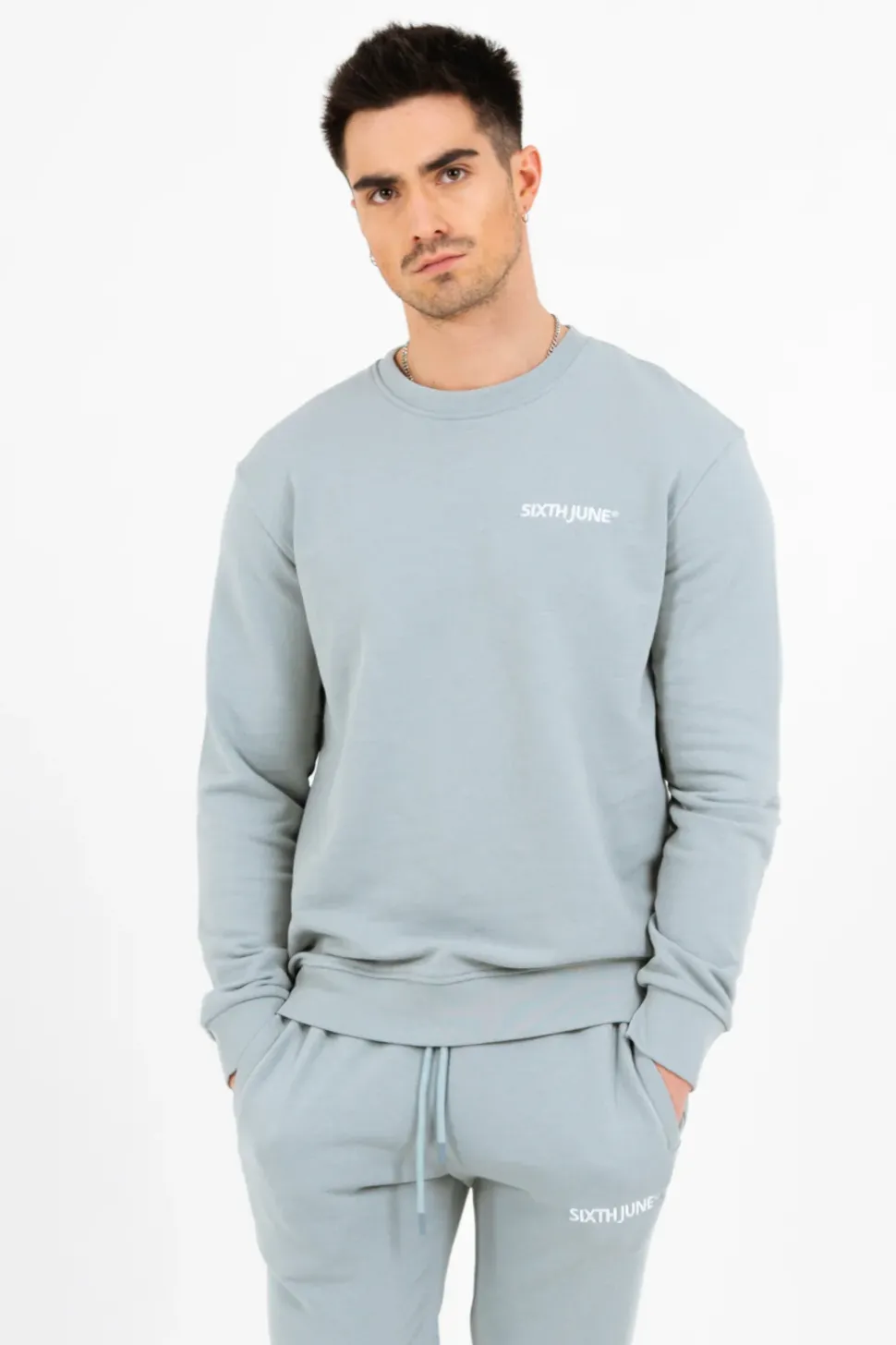 Jogging + Sweat Logo Brode Blue