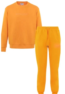 Jogging + Sweat Logo Gomme Orange