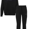 Jogging + Sweat Logo Gomme Noir