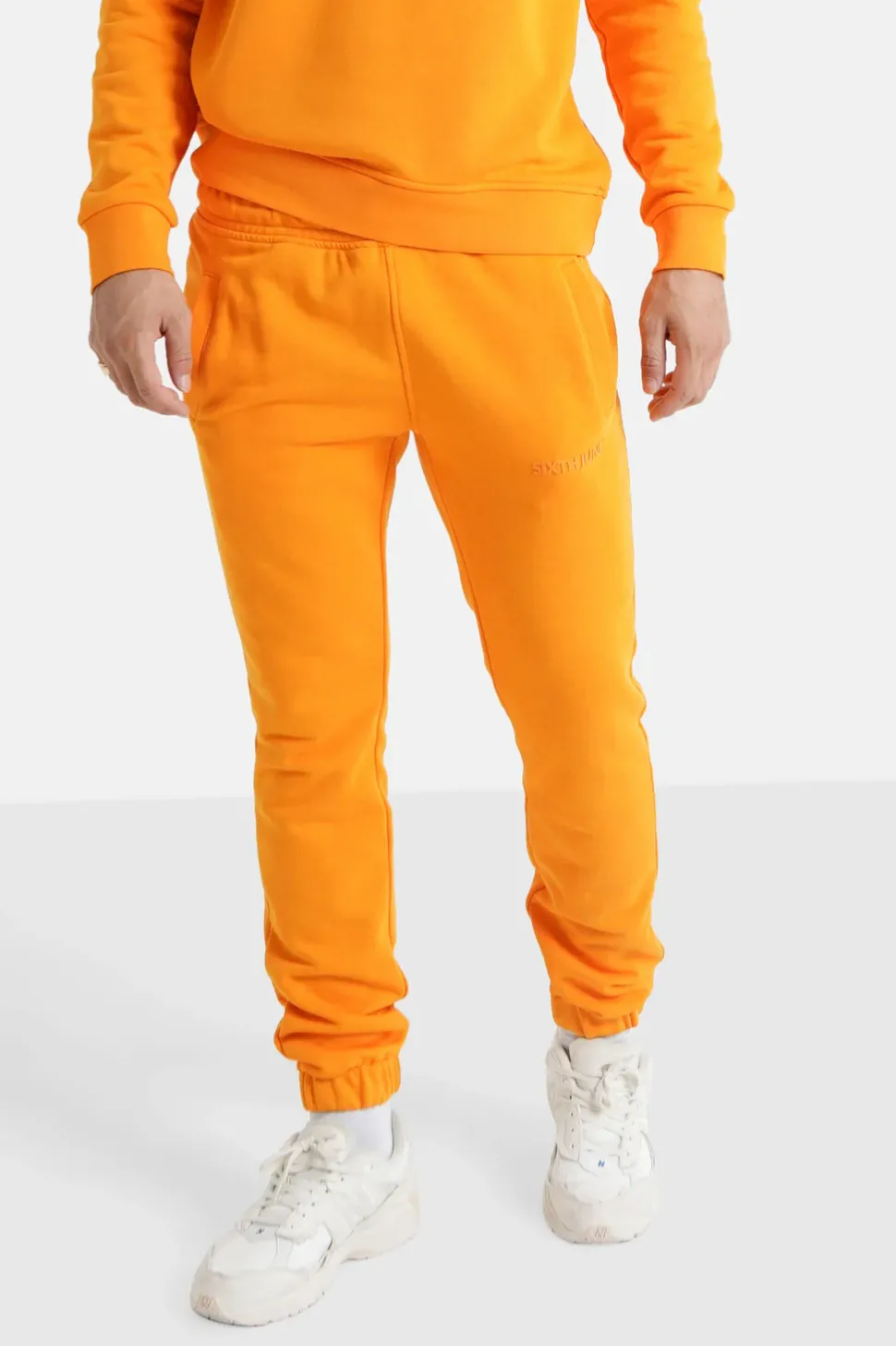 Jogging + Sweat Logo Gomme Orange