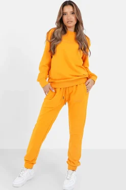 Jogging + Sweat Logo Gomme Orange
