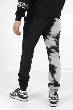 Jogging Bicolore Tie Dye Noir