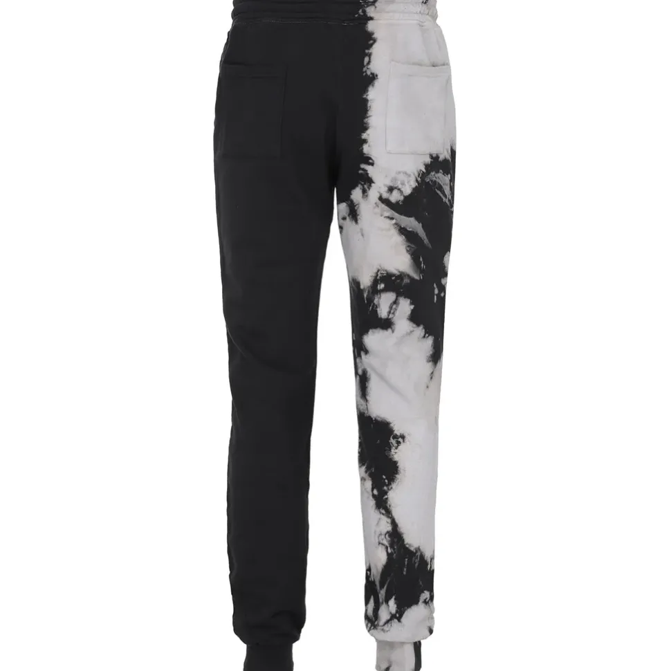 Jogging Bicolore Tie Dye Noir
