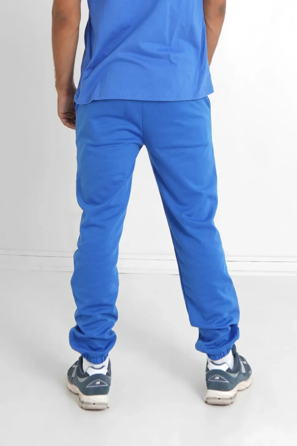 Jogging Broderie Retro Bleu