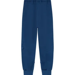 Jogging Cargo Poches Zip Bleu Fonce