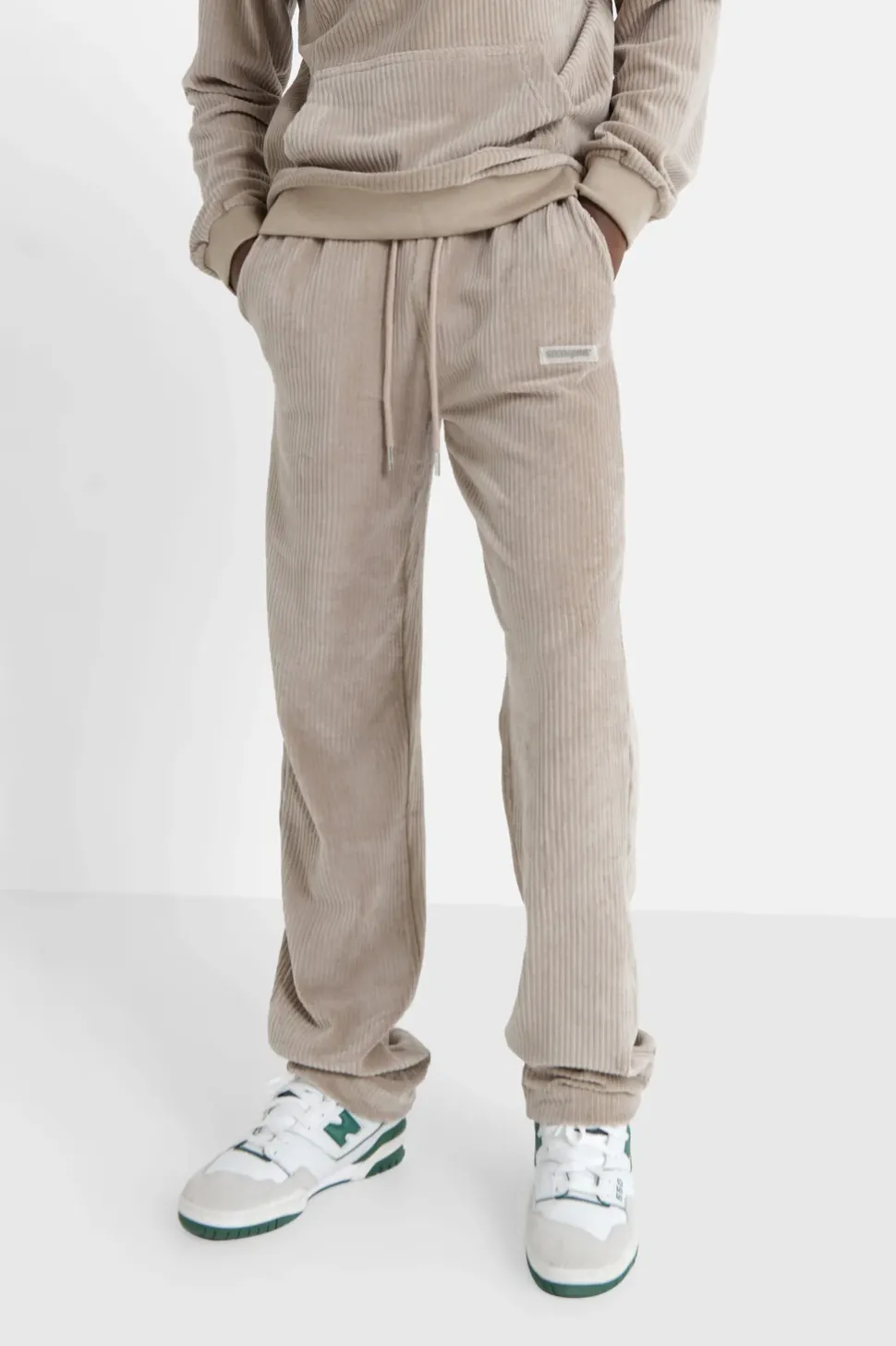 Jogging Cosy Logo Gomme Vert Clair