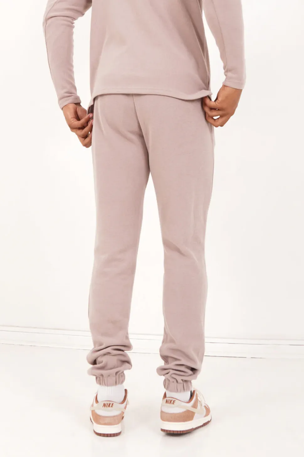 Jogging Cotele Cordon Beige Clair