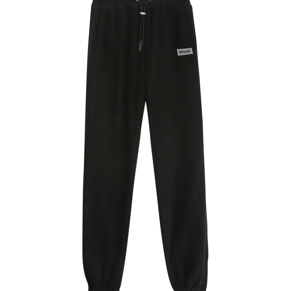 Jogging Cotele Cordon Noir