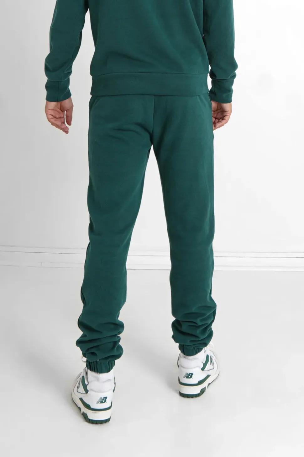 Jogging Cotele Cordon Vert Fonce