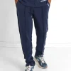 Jogging Couture Exterieure Epais Bleu