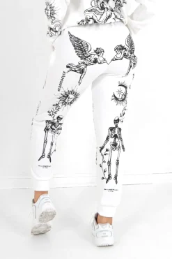 Jogging Imprime Tarot Blanc