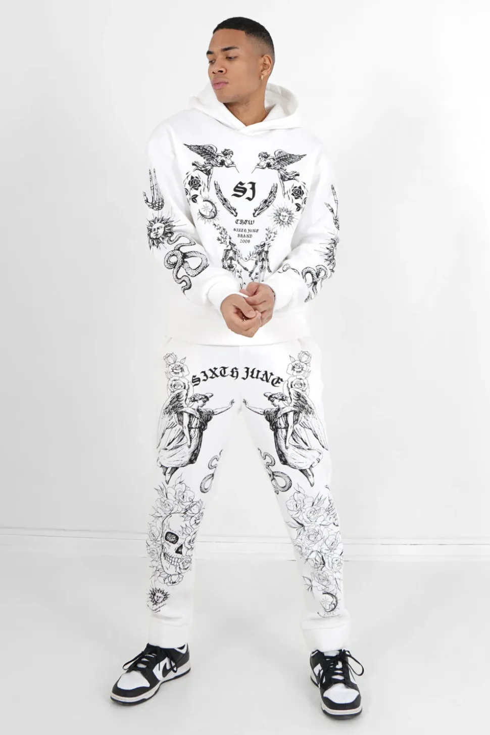 Jogging Imprimes Inspiration Tarot Blanc