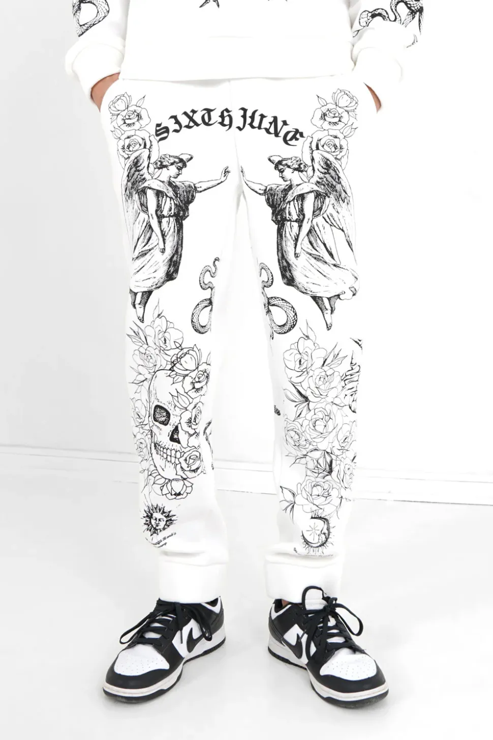 Jogging Imprimes Inspiration Tarot Blanc