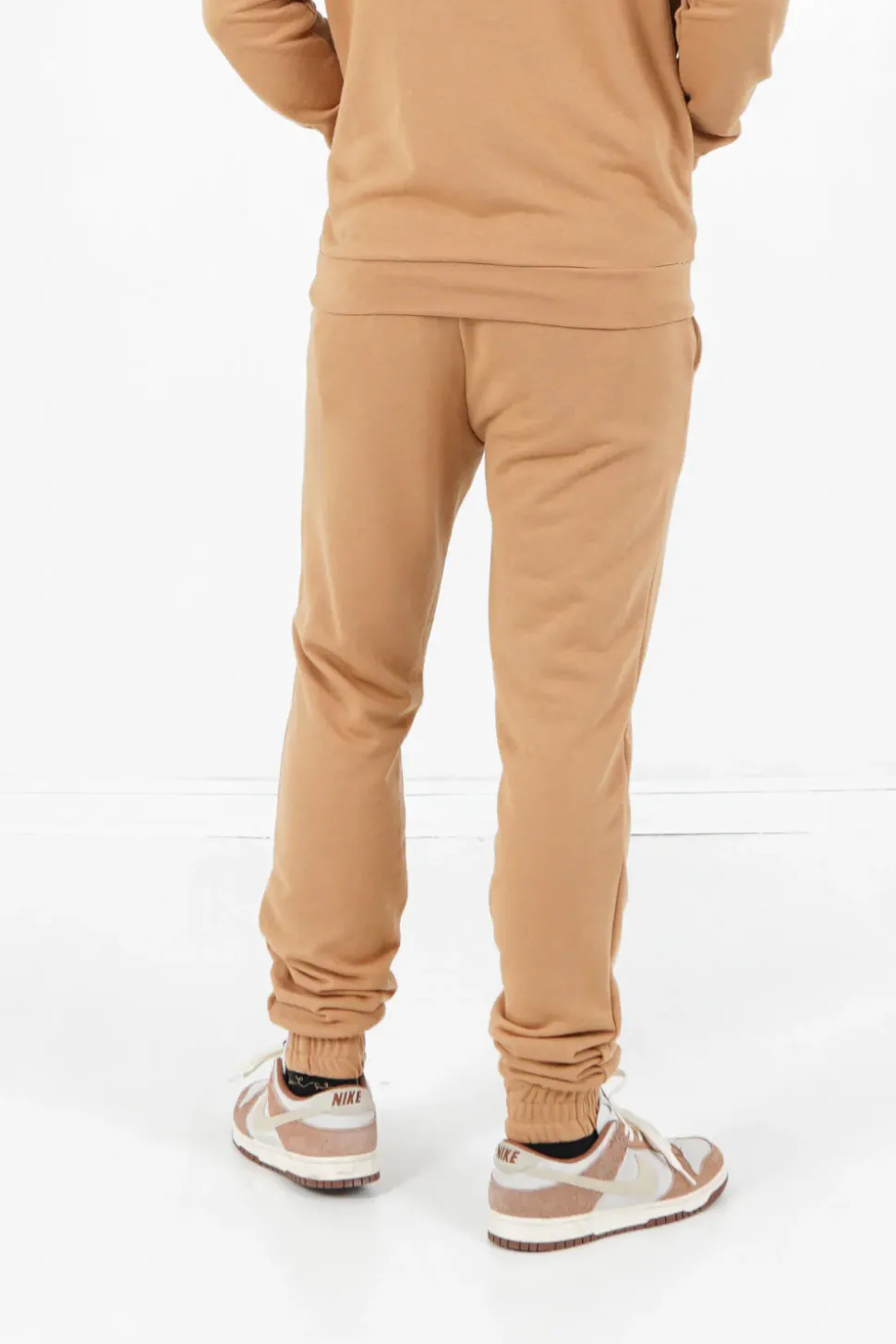Jogging Logo Signature Marron Clair